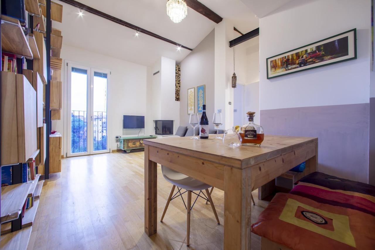 Apartamento Getthekey L'Attico Degli Orti Bolonia Exterior foto
